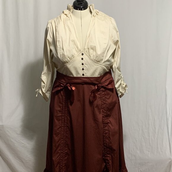 Torrid Dress Steampunk Western Pirate Costume Cosplay Halloween Plus 6 30 - Picture 1 of 10